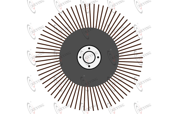 Disk Flap kain abrasif tipe vertikal